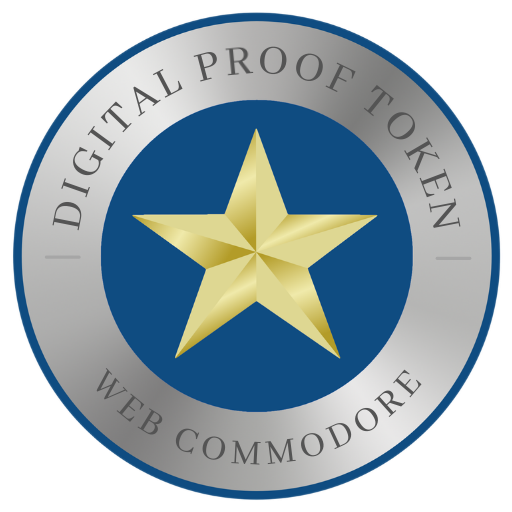 Web Commodore Digital Proof Token