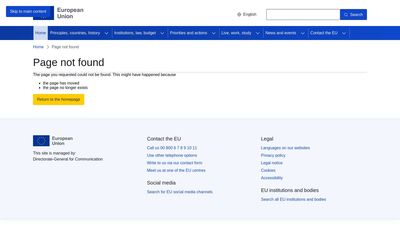 Web Commodore certified snapshot of https://europa.eu/newsroom/home_en taken at 2025-05-01 14:29:33
