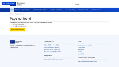 Web Commodore certified snapshot of https://europa.eu/newsroom/home_en taken at 2025-07-31 06:05:31