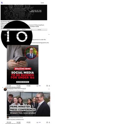 Web Commodore certified snapshot of https://twitter.com/10DowningStreet taken at 2026-06-18 15:12:02